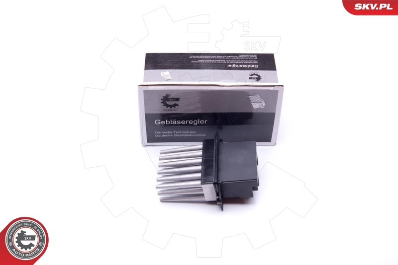 Resistor, interior blower